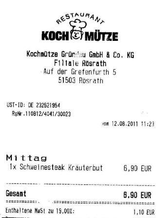 ikfz Hffner Kochmtze Restaurant